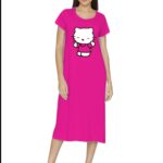 Dark Pink Premium Womens long-polo